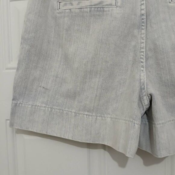 Pilcro anthropologie womens size 27 hi waist paperbag boyfriend denim shorts - Picture 4 of 8
